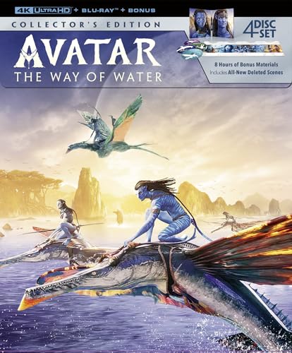 Avatar: The Way Of Water Collector's Edition 4K Ultra HD [Blu-ray] [Region Free]