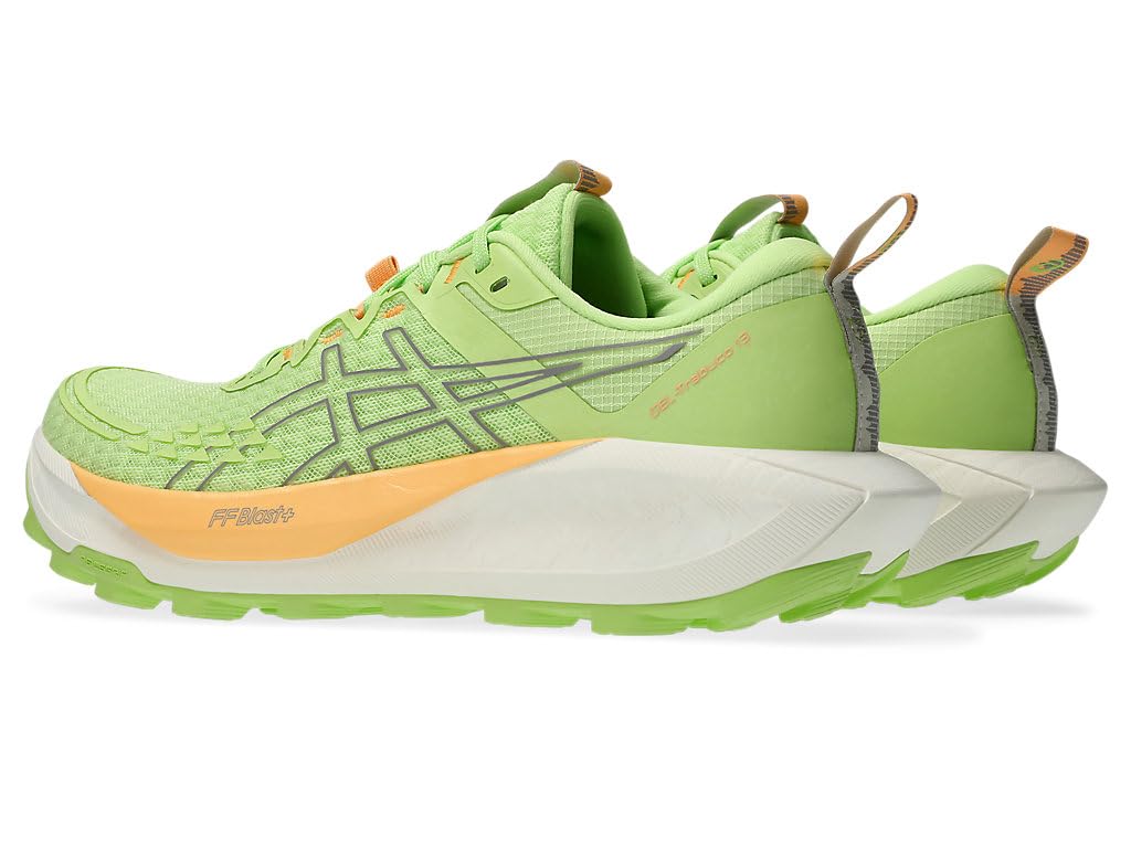ASICS Gel-Trabuco 13, Sneaker Mujer, Lime Green Rainstorm Grey, 38 EU