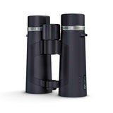 GoView ZOOMR 8x42 prismáticos para Actividades al Aire Libre, Naturaleza, observación de Vida Salvaje, Viajes (Zoom de 8 aumentos, Gran Campo de visión, Incluye Set de Accesorios) Phantom Black