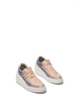 Fly London DAVY667FLY, Zapatillas Deportivas Mujer, Silver/Pale Pink/Violet, 41 EU