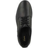 Clarks Batcombetiegtx, Oxford Hombre, Piel Negra, 42.5 EU