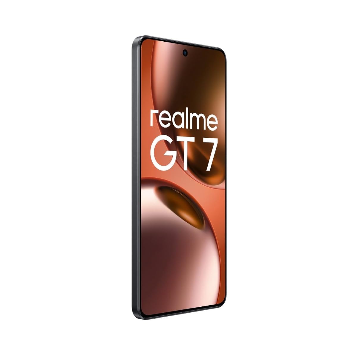 realme GT7 5G Smartphone,12+512GB, Batería 7000 mAh,Carga 120W,Procesador Dimensity 9400e,IMX906 50MP Cámara,AI Planner,Pantalla Pro-Esports 6000 nits120Hz,IP69,Negro,Exclusivo Amazon,Sin Adaptador