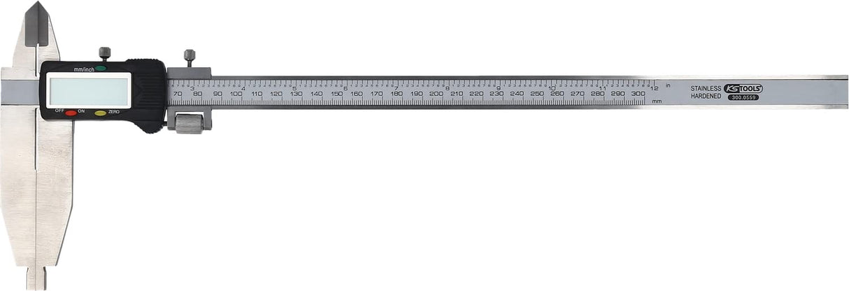 KS Tools 300.0559 Pie de rey de taller sin puntas digital, 0-300mm