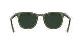 Calvin Klein Men's Sunglasses CK25536S - Transparent Khaki with Solid Green Lens