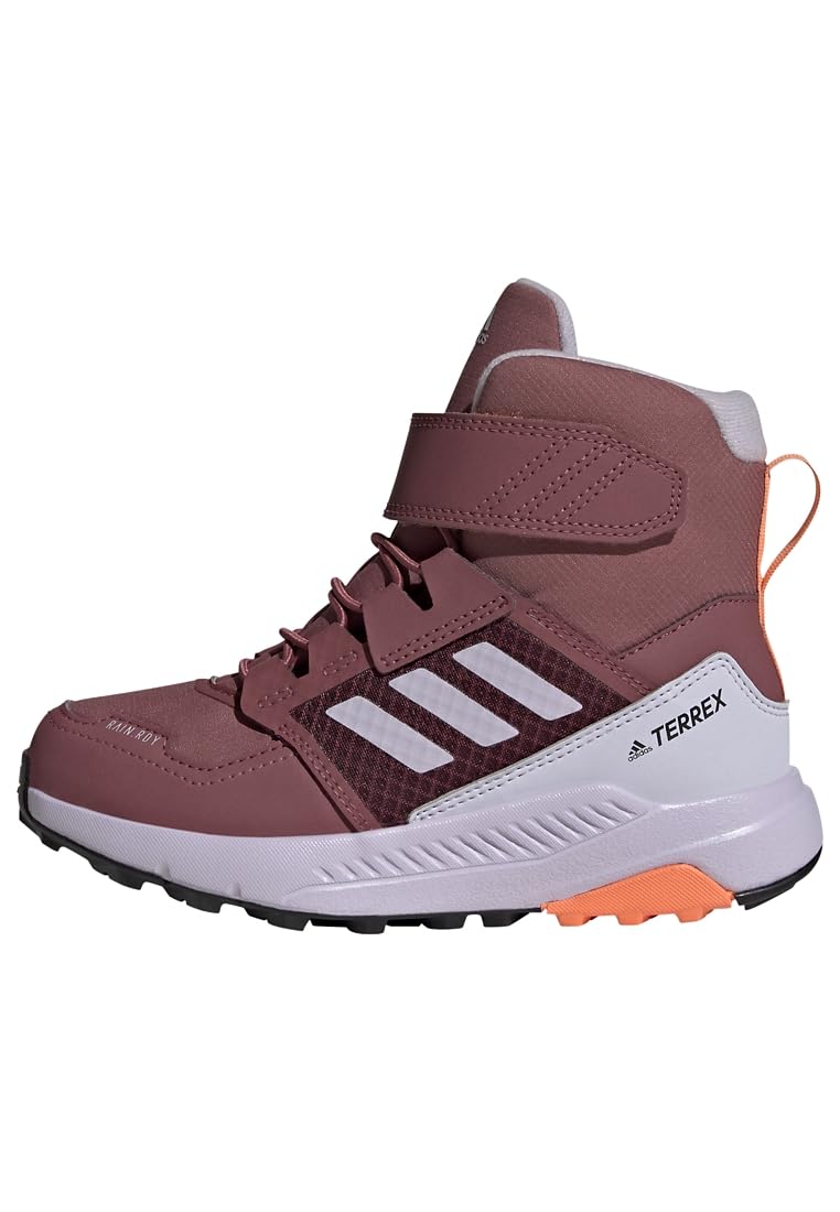 adidas Terrex Trailmaker High Cold.RDY Hiking Shoes, Zapatos de Senderismo Unisex Adulto, Burgundy/Silver Dawn/Amber Tint, 39 1/3 EU
