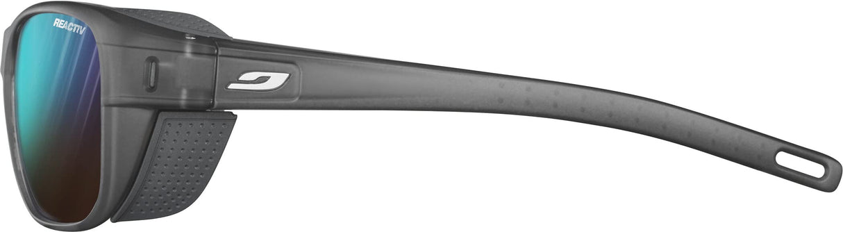 Julbo Camino Gafas DE Sol, Negro Translucido Mate/Gris, L Unisex Adulto