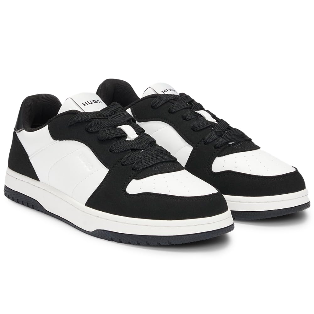 HUGO Hadrian_Tenn_pusd, Zapatillas Mujer, Open White111, 37 EU