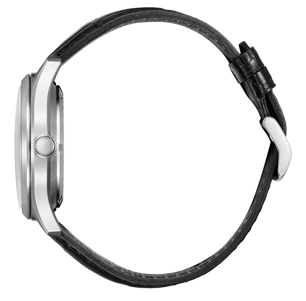 CITIZEN Reloj Analógico para Hombres de Japonés automático con Correa en Cuero NH8390-20LE