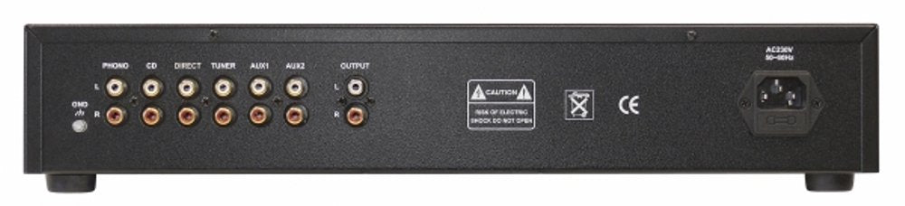 Dynavox TPR-43 Preamplificador, Preamplificador de válvulas con Entrada de Phono para Tocadiscos con Sistemas de cápsulas MM y MC, Plateado