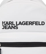 KARL LAGERFELD JEANS, Mujeres, Mochila Cruzada Mini De Nailon Esencial, Blanco, One size