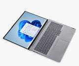 Lenovo ThinkBook 16 G6 IRL - Ordenador Portátil 16" WUXGA, (Intel Core i7-13700H, 16GB RAM, 512SSD, Integrated Intel Graphics, W11Pro), Arctic Grey -Teclado QWERTY Español