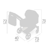 Carro de Muñecas Sophie 3x1 Plegable DeCuevas 81675
