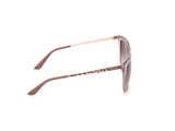 GUESS Women GU00150-H57F59 Sunglass, Gafas Mujeres, Beige Brillante, 59