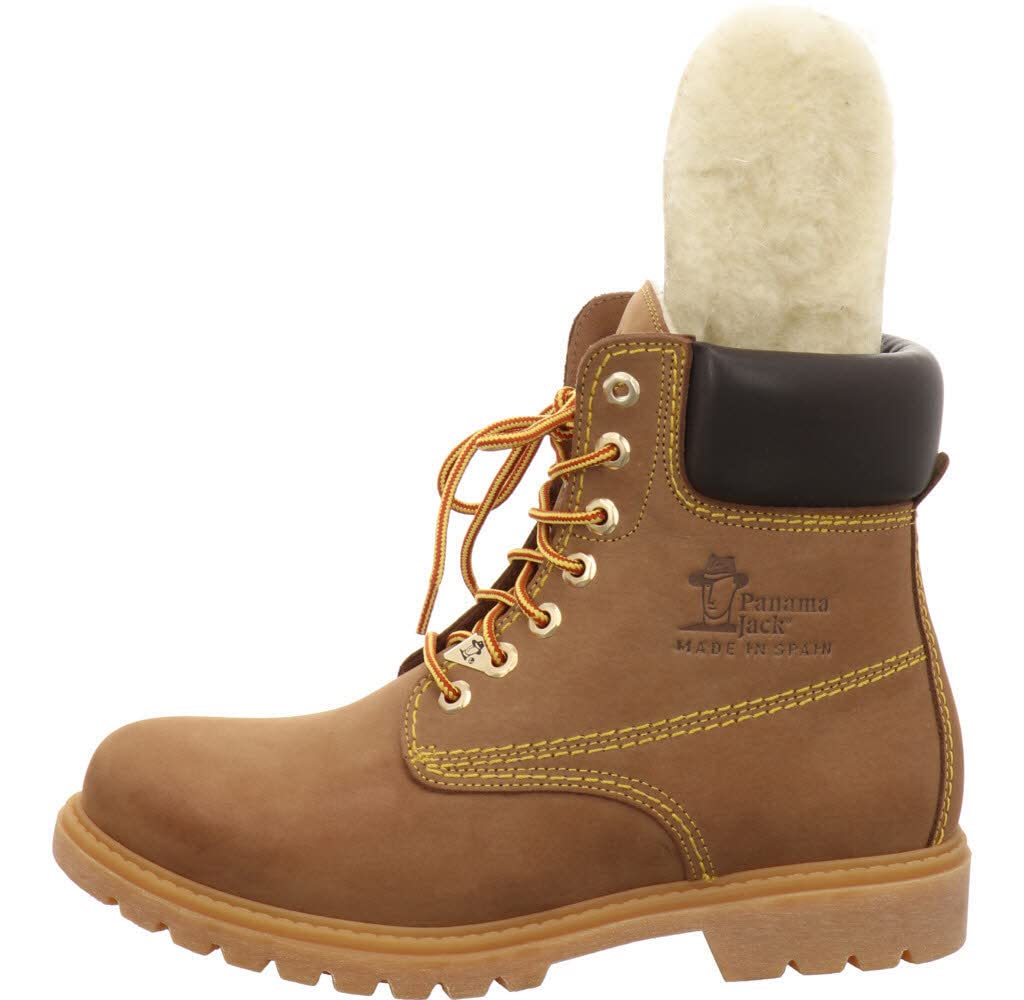 Panama Jack Panama 03 Wool, Náuticos Hombre, Beige (Avellana C6), 43 EU