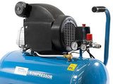 Güde Juego de compresor 301/10/50 12 piezas (lubricado con aceite, máx. 10 bar, caldera de 50 l, 1800 W, eff. Cantidad 175 l/min, regulador de presión, 2 manómetros, tapón de drenaje de agua,