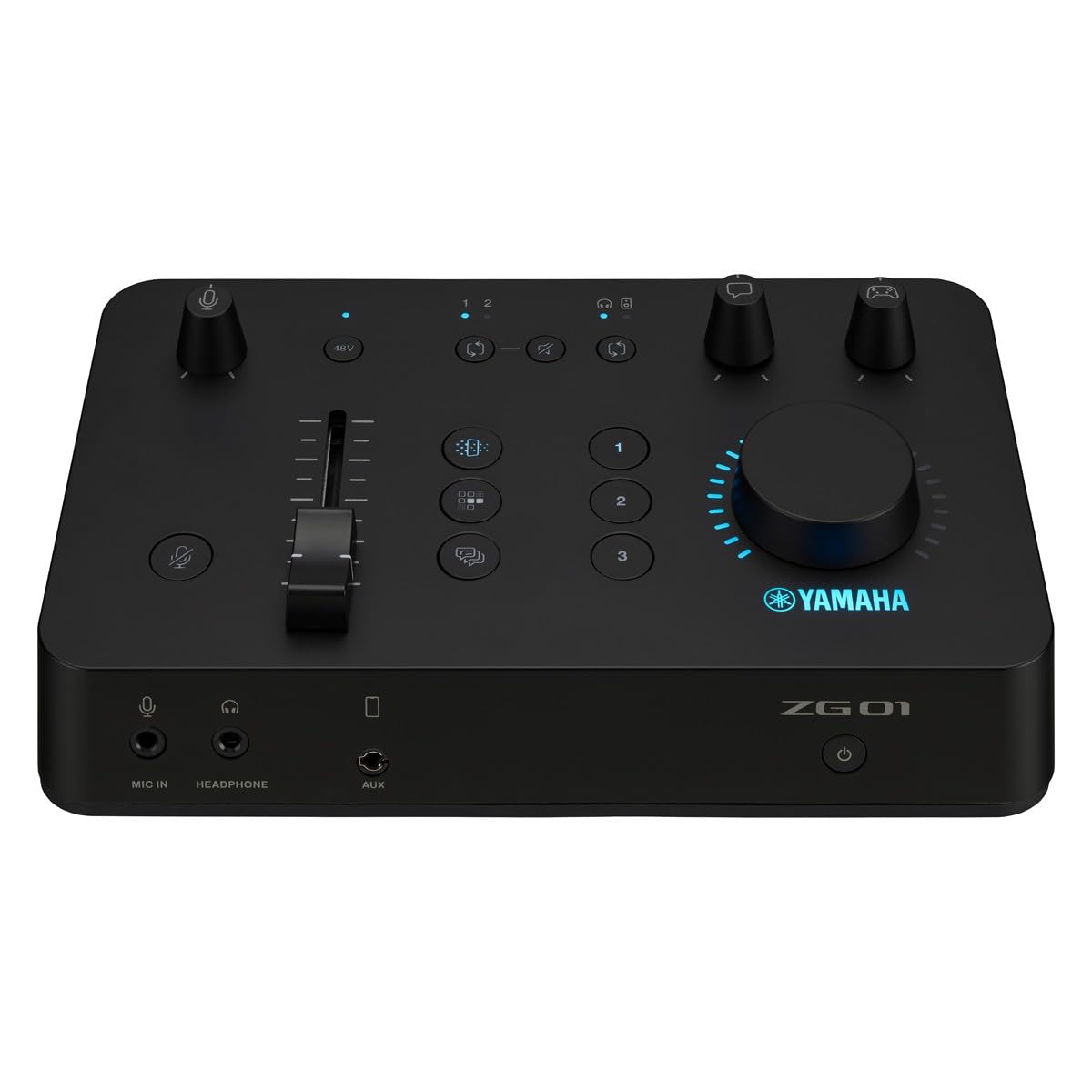 Yamaha Paquete todo en uno ZG01: con el mezclador de audio Game Streaming ZG01 y los auriculares de calidad de estudio YH-G01, para Windows, Mac, iOS y Android