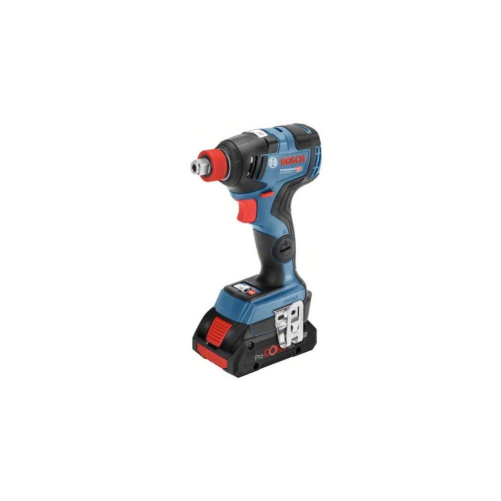 Bosch Professional GDX 18V–200 C - Llave de impacto a batería (18V, 200 Nm, módulo Connectivity, 2 baterías x 5.0 Ah, en L-BOXX)