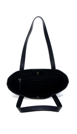 Tommy Hilfiger Mujer Bolso Tote TH Casual Slim Tote Ns con Bolsillos Interiores, Negro (Black), Talla Única