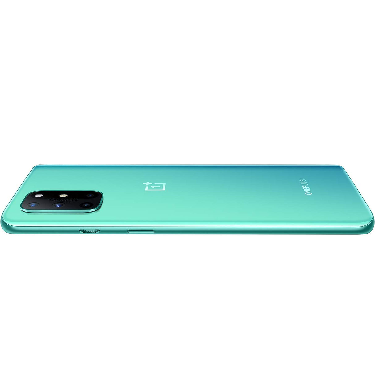 OnePlus 8T Smartphone 120 Hz FHD, Pantalla fluida, Cámara cuádruple, Carga Warp de 65 W, SIM Dual, 5G, Color Aquamarine Green, 8GB +128GB, 6.55"