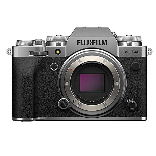 Fujifilm X-T4 - Kit de cámara con objetivo XF18-55/2.8-4, Color Plateado