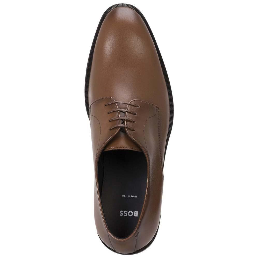 BOSS Derrek_Derb_buplt, Derby Hombre, Medium Brown, 42 EU