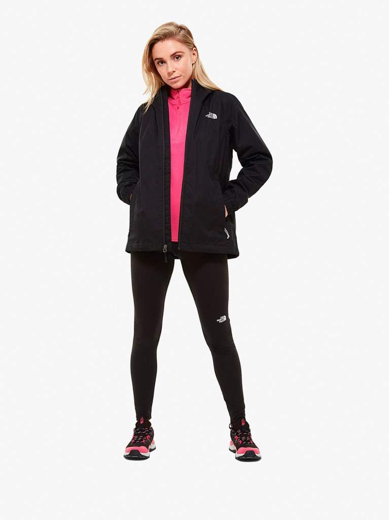 THE NORTH FACE NF00A8BAKU1 W QUEST JACKET - EU Jacket Mujer Black-Foil Grey Tamaño XL