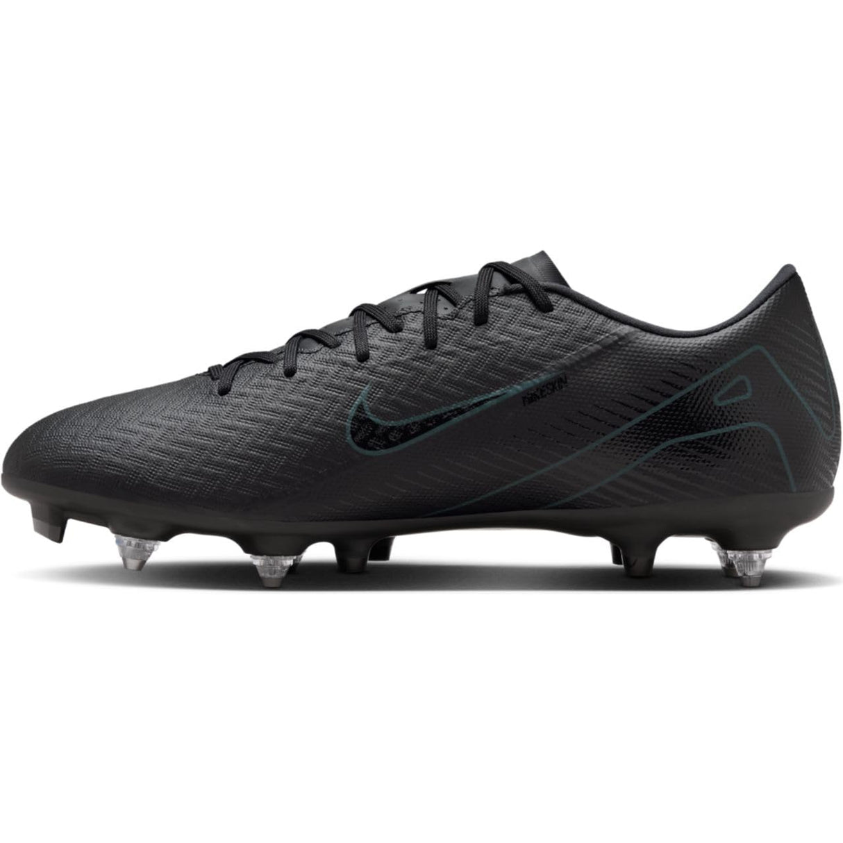 NIKE Zoom Vapor 16 Acad SG-Pro AC, Sneaker Hombre, Black Black Deep Jungle, 45.5 EU