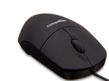 Amazon Basics Paquete de 30 Ratón con 3 Botones y Cable USB (Negro)