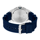 Lacoste Reloj Analógico de Cuarzo para Hombre Colección Regatta con Correa de Silicona Azul Marino - 2011202