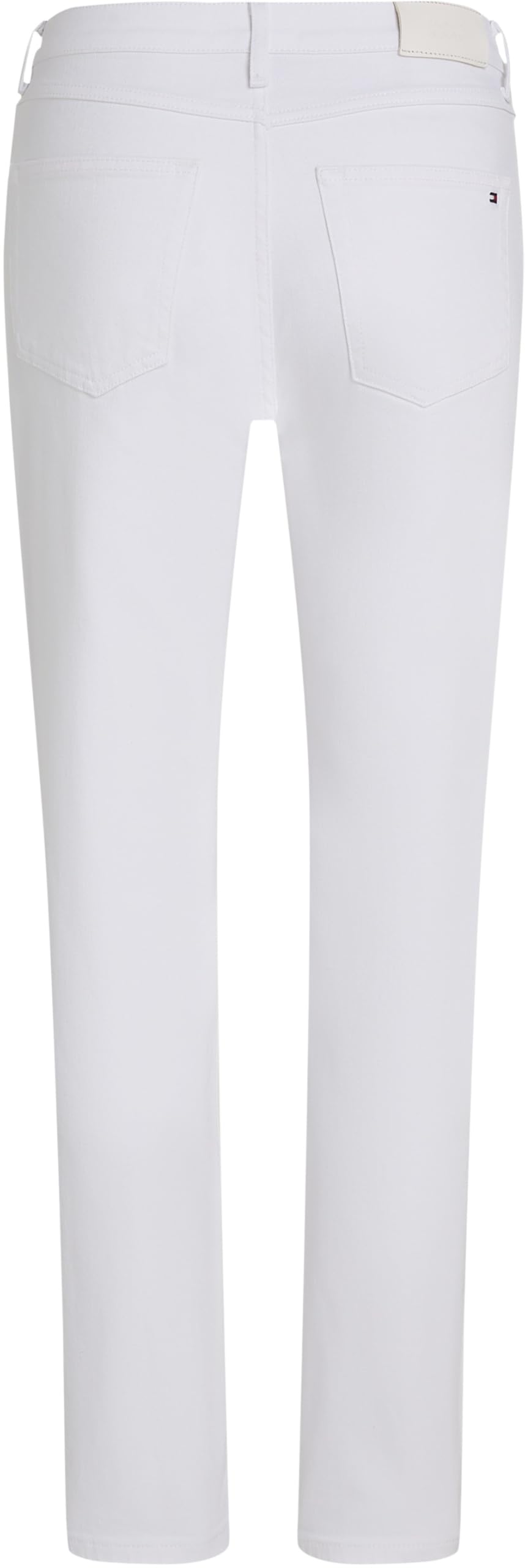 Tommy Hilfiger Vaqueros Mujer Classic White Straight Fit, Blanco (TH Optic White), 30W/30L