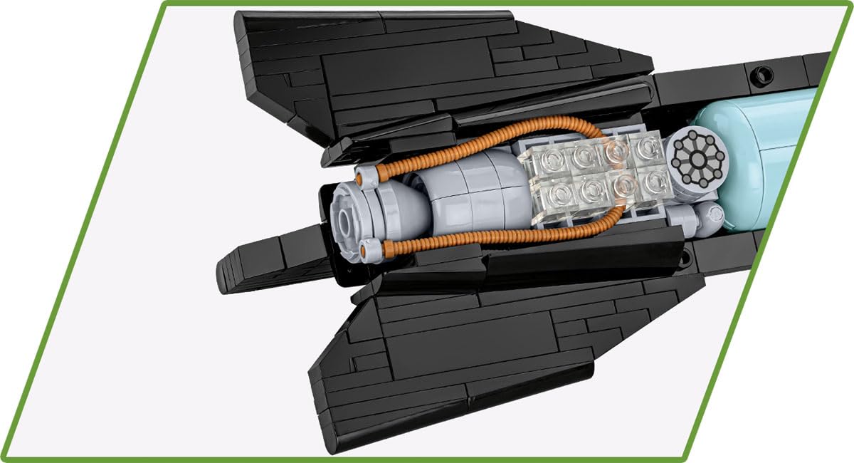 COBI V2 Cohete & Transporter – Edición Executive – Juego de Bloques de sujeción Compuesto por 1191 Elementos de construcción – Artículo nº 3120 – Compatible con Bloques de sujeción de Otros