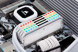 Corsair Dominator Platinum RGB 32 GB DDR4 3200MHz C16, AMD Optimizado LED RGB Memoria de Sobremesa Rendimiento de Alta, Respuesta Ajustados, 12 Direccionables CAPELLIX Leds RGB, 4 x 8 GB, Blanco