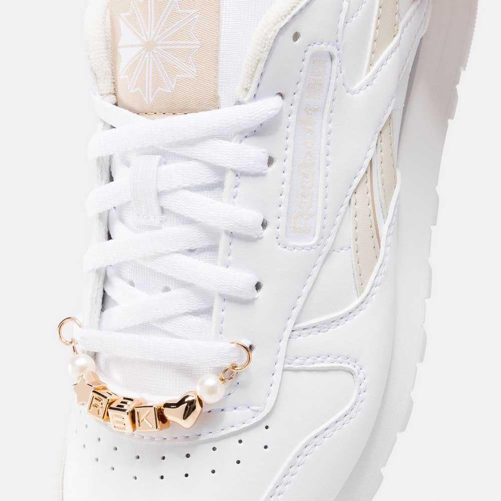Reebok Classic Vegan, Zapatillas Mujer, FTWWHT/Bon/Oat, 39 EU