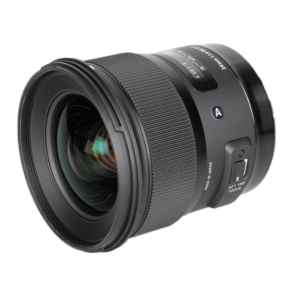Sigma 24 mm / F 1.4 DG HSM Art - Objetivo para Nikon, color negro