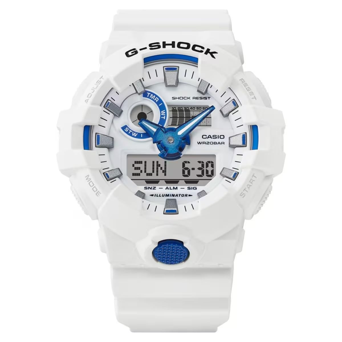 Casio Reloj Análogico-Digital para Hombre de Cuarzo con Correa en Plástico GA-700HDS-7AER