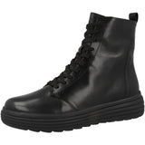 Geox D Phaolae A, Botines Mujer, Black 1, 40 EU