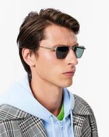 Lacoste Gafas de Sol L260S 038 MATTE LIGHT GUNMETAL 52/21/145 Hombre