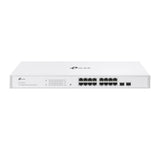 TP-Link Festa FS318G Switch Gigabit de 16 Puertos con Gestión en la Nube, Operación Silenciosa, Optimo para Empresas Medianas, Seguridad y Control de Tráfico de Red