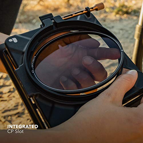 PolarPro - Basecamp - Kit VND Stage 3 - Montaje en núcleo - Adaptador Stage 3 - Filtro CPOL - VND 2-5 - 6-9 Paradas - Filtro de Niebla - Filtro de difusión - Iluminación atmosférica