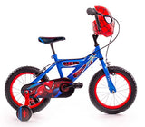 Huffy Bicicletta Bicicleta de 14 Pulgadas Marvel Spiderman Luxury, Bebés niños, Turquesa, 16 pollici