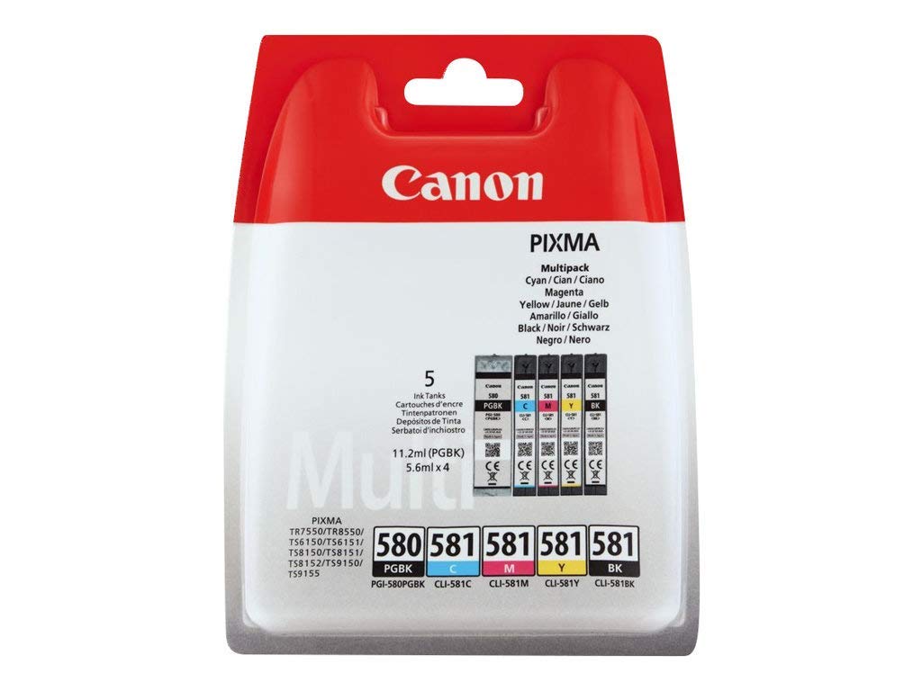 Canon PG-580 y CL-581