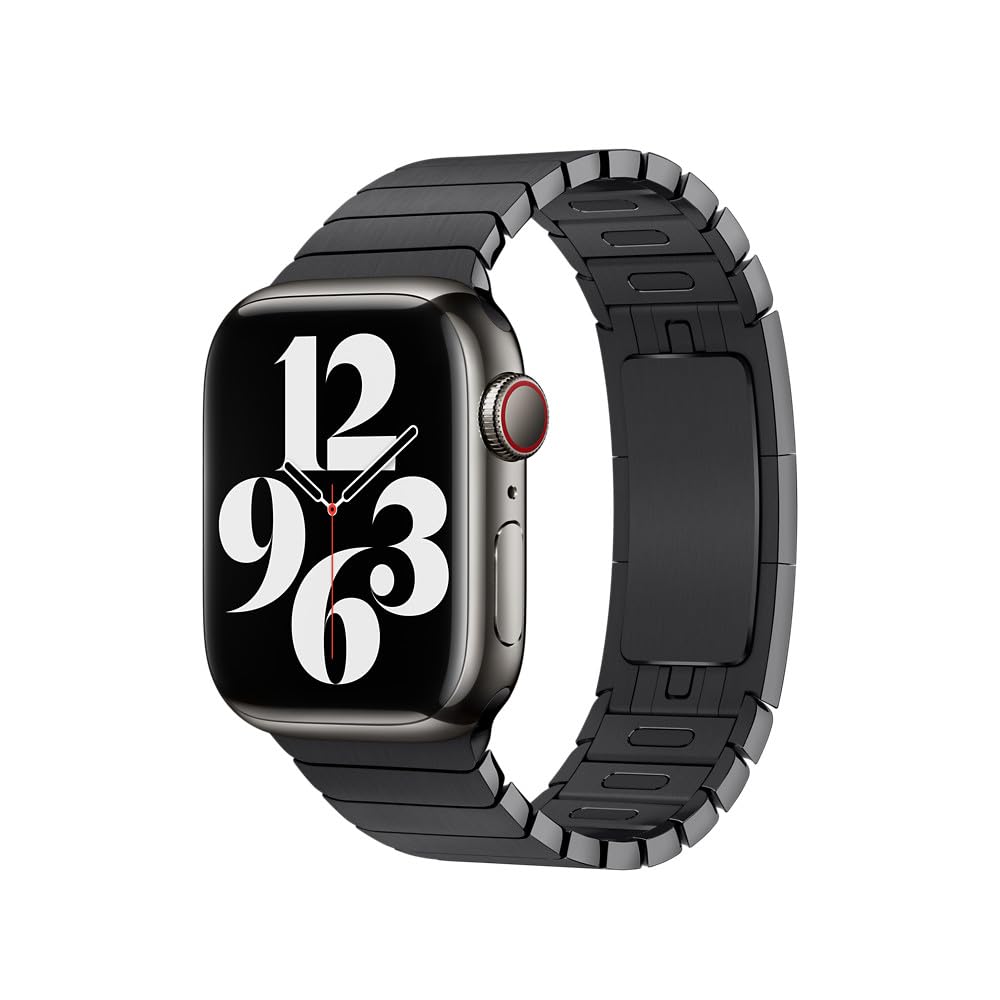 Apple Watch Band - Pulsera de eslabones - 38 mm - Negro espacial - Talla única