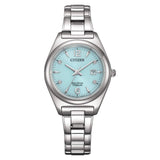 CITIZEN Reloj Analógico para Mujeres de con Correa en Titanio EW2601-81M