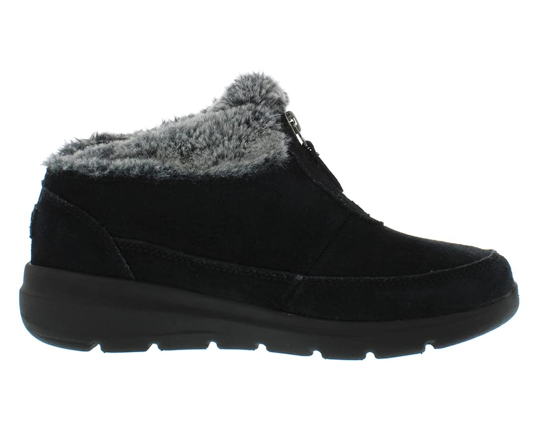 Skechers Glacial Ultra Sweet Vibes, Botas Cortas al Tobillo Mujer, Black, 37 EU