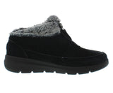 Skechers Glacial Ultra Sweet Vibes, Botas Cortas al Tobillo Mujer, Black, 37 EU