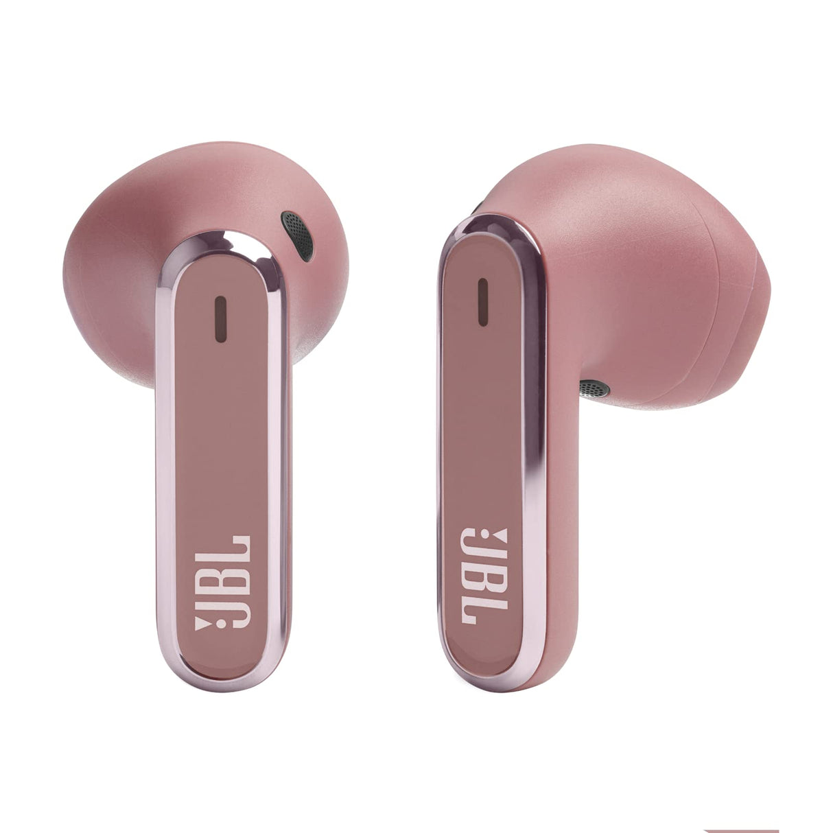 JBL Live Flex, Auriculares In Ear inalámbricos con estuche de carga inteligente, tecnología Bluetooth y de cancelación adaptativa de ruido, llamadas manos libres y hasta 40 horas de autonomía, rosa