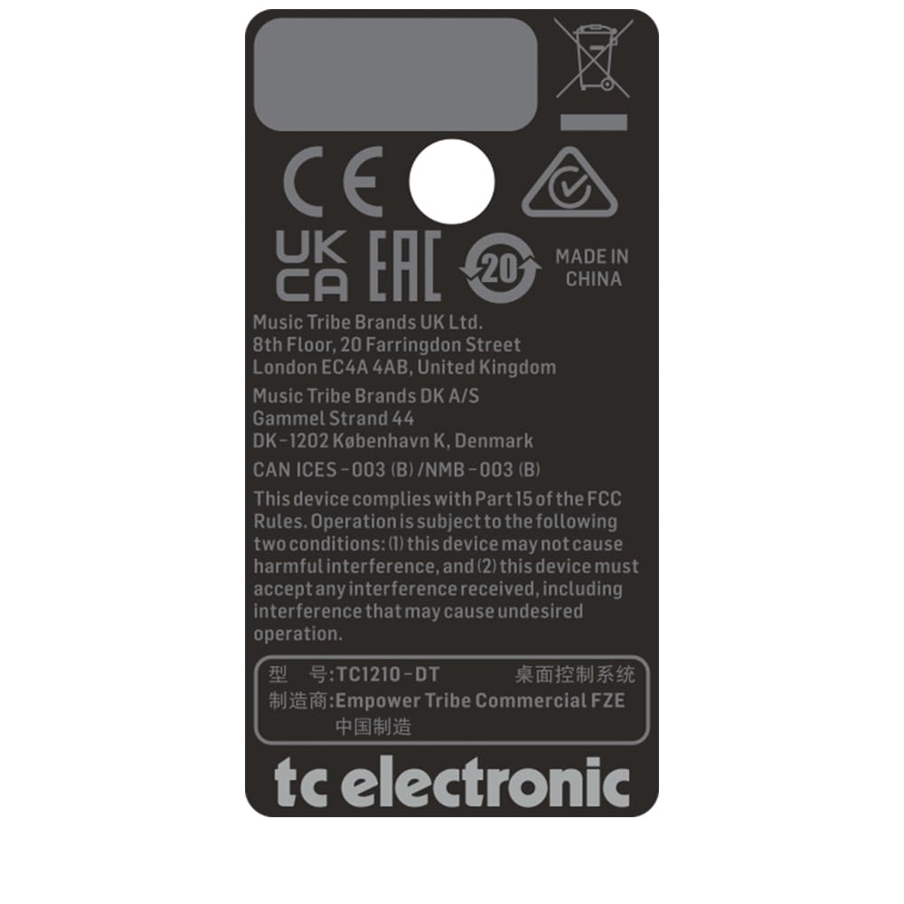 TC Electronic TC1210-DT Complemento expansor espacial único con controlador de hardware dedicado