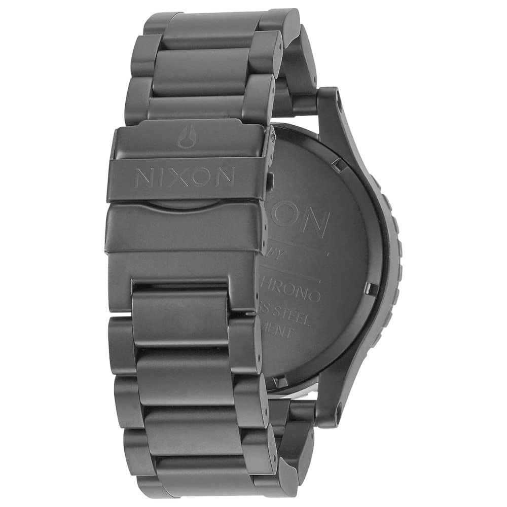 Nixon Reloj Analógico para Hombre de Cuarzo con Correa en Acero Inoxidable A083-5001-00