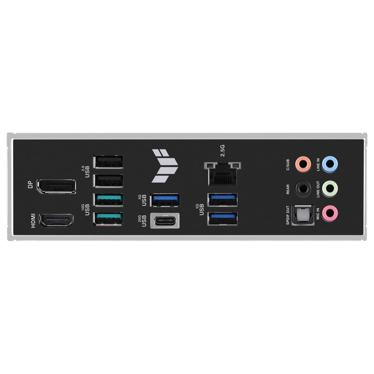 TUF GAMING B760M-PLUS - Placa base Intel B760 (LGA 1700) mATX con DDR5, ranura PCIe 5.0, 2x PCIe 4.0 M.2, 12+1 DrMOS, Realtek 2.5Gb Ethernet, DisplayPort, HDMI, USB 3.2 Gen 2 Tipo C frontal, Aura Sync