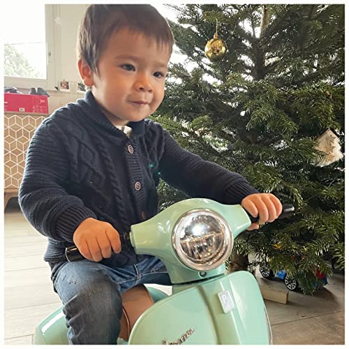 TURBO CHALLENGE Baby Driver Vespa GTS, Color Verde Aguamarina, Large (MGM 119151)